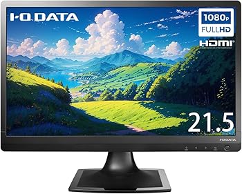 【中古】I-O DATA 21.5インチワイド モニター/LCD-MF223EBR/HDMI液晶モニタ/1920x1080/W-LED システム/フルHD/低減機能付き/HDCP/スピーカー内蔵/Switch