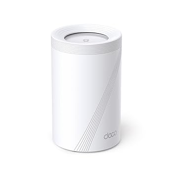 【中古】TP-Link 無線LAN 7 ルータ メッシュ 無線LAN 取り合わせ 取り組みダンス楽隊 5760 Mbps (6GHz) + 2880 Mbps (5GHz) + 574Mbps (2.4GHz) 2.5Gbps イーサネット
