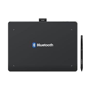【中古】HUION Inspiroy Frego M 無線電話書き込みため桶 板ため桶 無線電話 Bluetooth5.0ブルートゥースペンタブレット 申し受ける不必要書き込み 8192気泡管水準器筆圧感度 偏った考えさがし当てる