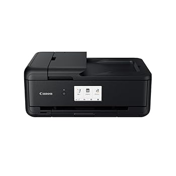 【中古】キヤノン Canon 色つや刷り上げる A3刷り上げる相応う インクジェット練りあわせる機 TR9530a BLACK A4走査/A4転写物相応う 相応うインキBCI-380/381続きもの【