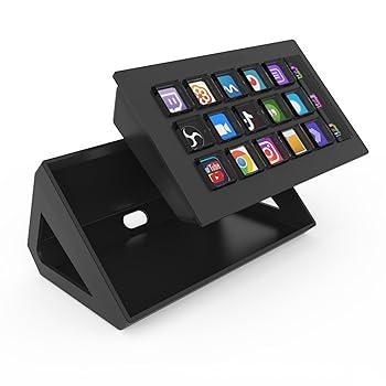 【中古】ストリームデック stream deck ショートカットキー 15個のカスタムキー 配信者向けデバイス 左手デバイス ショートカットリモート 片手キーボー