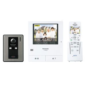 【中古】パナソニック ワイヤレスモニター付テレビドアホンPanasonic どこでもドアホン VL-SW500KL