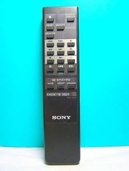 【中古】ソニー カセットデッキリモコン RM-J701|スカーレット2021