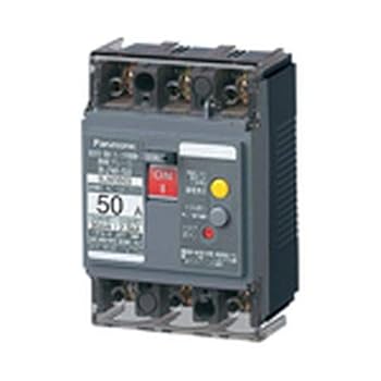 【中古】［人並み外れたに似つかわしい］パナソニック(Panasonic) 短絡ブレーカ BJW-50型 2P2E OC付 50A 30mA BJW2503