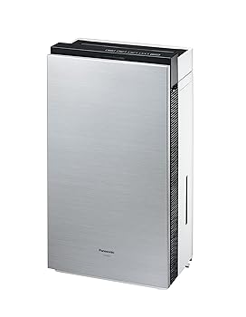 【中古】［人並み外れたに好いたらしい］パナソニック 次亜Cl酸 あき場所除菌脱臭機 ジアイーノ ~15畳 ステンレス鋼しろがね色 F-MV3000-SZ