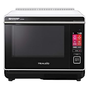 【中古】［非常に良い］シャープ ヘルシオ 「COCORO KITCHEN」搭載 30L 2段調理タイプ ホワイト AX-XW600-W