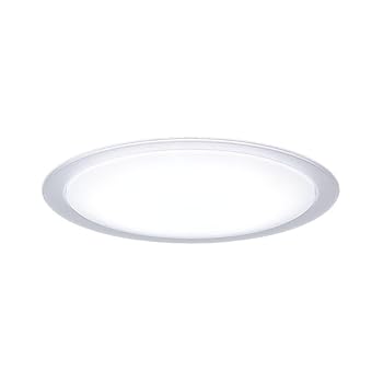 【中古】パナソニック(Panasonic) SLIM FLAT シーリングライト 調光調色(昼光色～電球色) ～20畳用 クリア枠 LGC81121