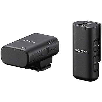 【中古】［非常に良い］SONY(ソニー) カメラ用マイク ワイヤレスマイクロホン(マイクロホン×1+レシーバ+充電ケース) 屋内外のVlog・ライブストリーミング・映像付きイ