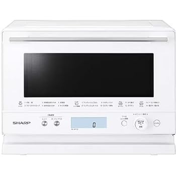 【中古】［非常に良い］シャープ SHARP オーブンレンジ PLAINLY ホワイト系 18L ヘルツフリー(50Hz-60Hz) RE-WF184-W｜スカーレット2021