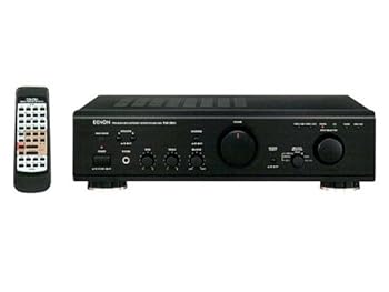 【中古】［人並み外れたに好いたらしい］Denon プリメインアンプ 黒いこと PMA-390/4K