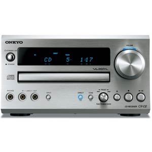 【中古】［非常に良い］ONKYO CD/FMチューナーアンプ CR-D2(S)