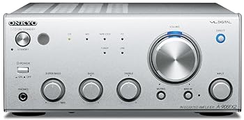 【中古】［人並み外れたに好いたらしい］ONKYO INTEC205 プリメインアンプ A-905FX2(S) しろがね色