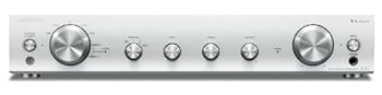 【中古】［人並み外れたに好いたらしい］ONKYO プリメインアンプ 90W+90W(4Ω) A-5VL(S) しろがね色