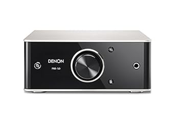 【中古】［人並み外れたに好いたらしい］Denon プリメインアンプ USB-DAC積み上げる/ハイレゾ音源相応う 割り増し金しろがね色 PMA-50-SP