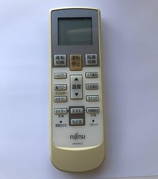 【中古】［非常に良い］富士通ゼネラル 純正エアコン用リモコン AR-RAG1J