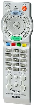 【中古】［人並み外れたに似つかわしい］Asahi Denki かんたんテレビ受像機遠隔操作 A-LINE 白いこと RC-TV002AL(W)