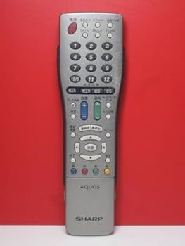 【中古】シャープ テレビリモコン GA510WJSA|スカーレット2021