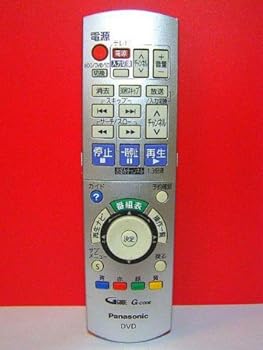 【中古】［人並み外れたに似つかわしい］パナソニック ヴィデオディスク遠隔操作 EUR7658YE0