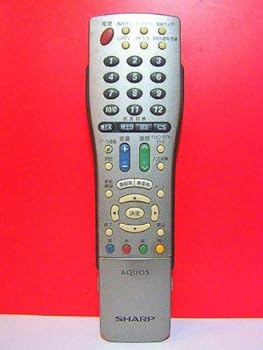 【中古】［非常に良い］シャープ テレビリモコン GA434WJSA