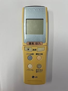 【中古】LG エアコンリモコン 6711A90021A｜スカーレット2021