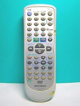 【中古】［非常に良い］三菱電機 DVD・ビデオリモコン NB107 蓋無