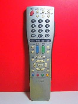 【中古】［人並み外れたに好いたらしい］小ざかしい テレビ受像機遠隔操作 GA366WJSA