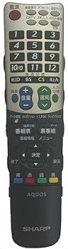 【中古】［非常に良い］ｼｬｰﾌﾟ液晶テレビ用リモコン GA674WJSAの後継リモコンGB047WJNC