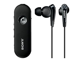 【中古】［非常に良い］ソニー ワイヤレスノイズキャンセリングステレオヘッドセット MDR-EX31BN MDR-EX31BN B / マイク付き /