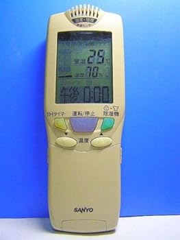 【中古】三洋電機 エアコンリモコン RCS-EC1｜スカーレット2021
