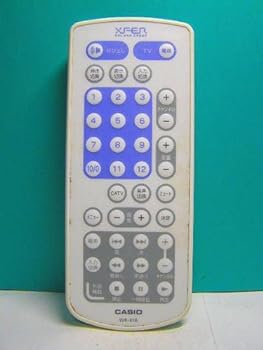 【中古】［人並み外れたに好いたらしい］CASIO 雨合羽テレビ受像機遠隔操作 WR-618