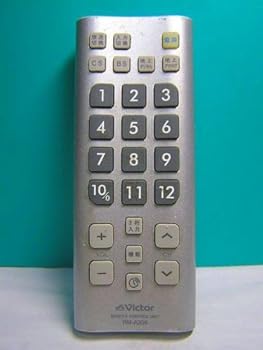 【中古】ビクター 各社共通テレビリモコン RM-A205|スカーレット2021