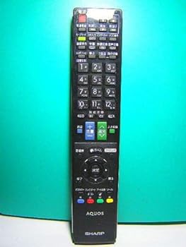 【中古】［人並み外れたに好いたらしい］小ざかしい テレビ受像機遠隔操作 GA912WJSA 蓋無