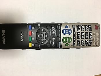 【中古】［非常に良い］シャープ　液晶テレビ(AQUOS)純正リモコン GA934WJSA (0106380339)