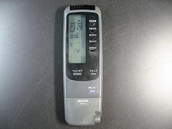 【中古】［非常に良い］三洋電機 エアコンリモコン RCS-WV2A(K)｜スカーレット2021