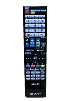 【中古】［非常に良い］SHARP 液晶テレビ(AQUOS) 純正リモコン GB140WJSA CRMC-GB140WJSA (0106380463)