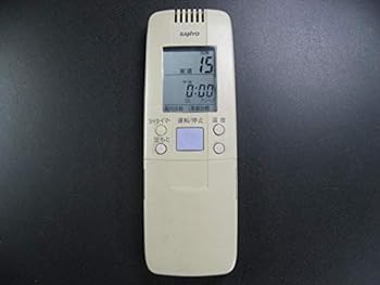 【中古】三洋電機 エアコンリモコン RCS-VD8A|スカーレット2021