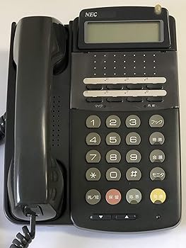 【中古】NEC ETW-8C-1D(BK)電話機 POPURE Dterm60 ETW-8釦表示器付き電話機-1D(ブラック)|スカーレット2021