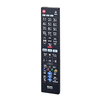 【中古】［非常に良い］エルパ(ELPA) テレビリモコン 日立用 (RC-TV019HI) ウー用/Wooo/テレビ リモコン 汎用/設定不要