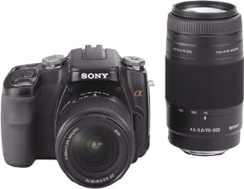【中古】ソニー SONY デジタル一眼レフカメラ α100 Wズームレンズキット ブラック DSLRA100W/B｜スカーレット2021