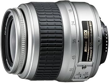 【中古】［非常に良い］Nikon AF-S DX ズームニッコール ED 18-55mm F3.5-5.6 G II シルバー デジタル専用