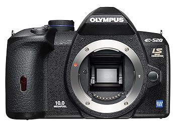 【中古】OLYMPUS デジタル一眼レフカメラ E-520 ボディ E-520|スカーレット2021