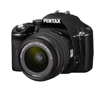 【中古】Pentax デジタル一眼二眼レフ写真機 K-m 水晶体一揃いの道具 K-mLK