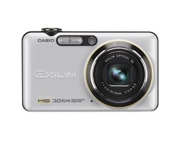 【中古】CASIO デジタル写真器 HI-SPEED EXILIM EX-FC100 白いこと EX-FC100WE デジタルカメラ-カメラ・ビデオカメラ・光学機器-コンパクトデジタルカメラ