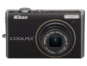 【中古】［人並み外れたに好いたらしい］Nikon デジタル写真器 COOLPIX (クールピクス) S640 ディープブラック S640BK カメラ・ビデオカメラ・光学機器-TV・オーディオ・カメラ-デジタルカメラ
