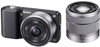 【中古】ソニー SONY ミラーレス一眼α NEX-3 ダブルレンズキット ブラック NEX-3D/B｜スカーレット2021