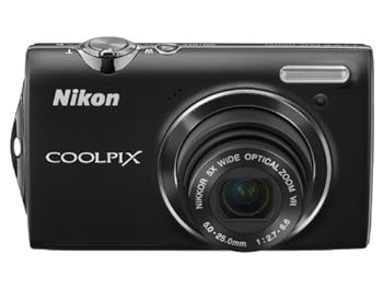 【中古】［非常に良い］Nikon デジタルカメラ COOLPIX (クールピクス) S5100 スマートブラック S5100BK 1220万画素 光学5倍ズーム 広角28mm 2.7型液晶