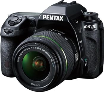 【中古】［人並み外れたに似つかわしい］PENTAX デジタル一眼二眼レフ写真機 K-5 18-55水晶体一揃いの道具 K-5LK18-55WR