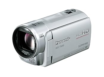 【中古】パナソニック デジタルハイビジョンビデオカメラ TM90 内蔵メモリー64GB ソリッドシルバー HDC-TM90-S|スカーレット2021