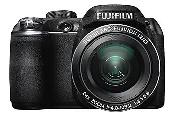 【中古】［人並み外れたに好いたらしい］FUJIFILM デジタル写真機 FinePix S3200 黒いこと F FX-S3200 1400万絵素 広角24粍 光学24倍 3型液晶 盛りだくさん固定ディスク