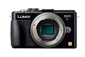 【中古】パナソニック ミラーレス一眼カメラ ルミックス GX1 ボディ 1600万画素 エスプリブラック DMC-GX1-K